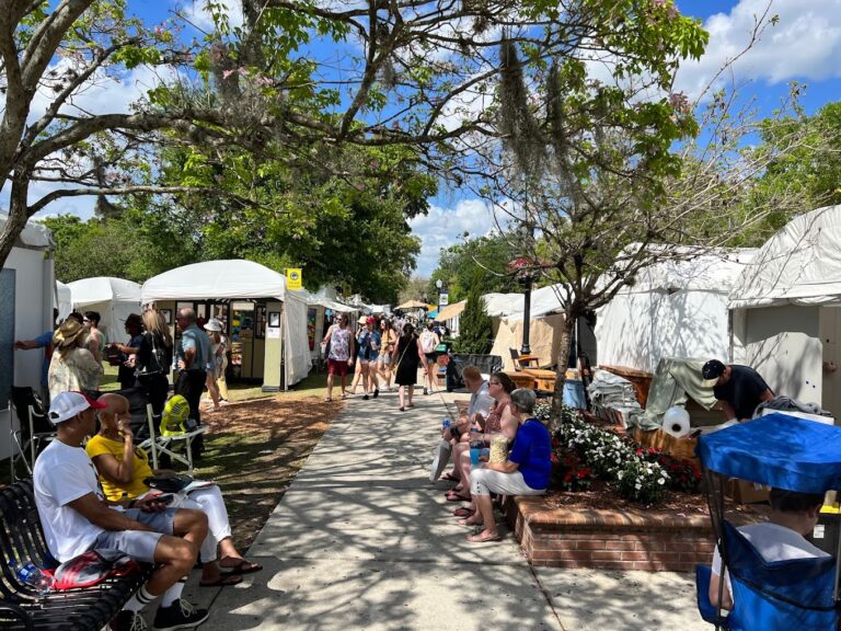 Winter Park Sidewalk Art Festival - Orlando Annuall Events